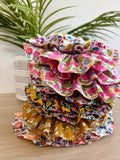 Liberty Fabric Scrunchie – Handmade Hair Scrunchie | Choose Single, Set of 3 or 5 | Floral Hair Tie | Honey Stitch Co.
